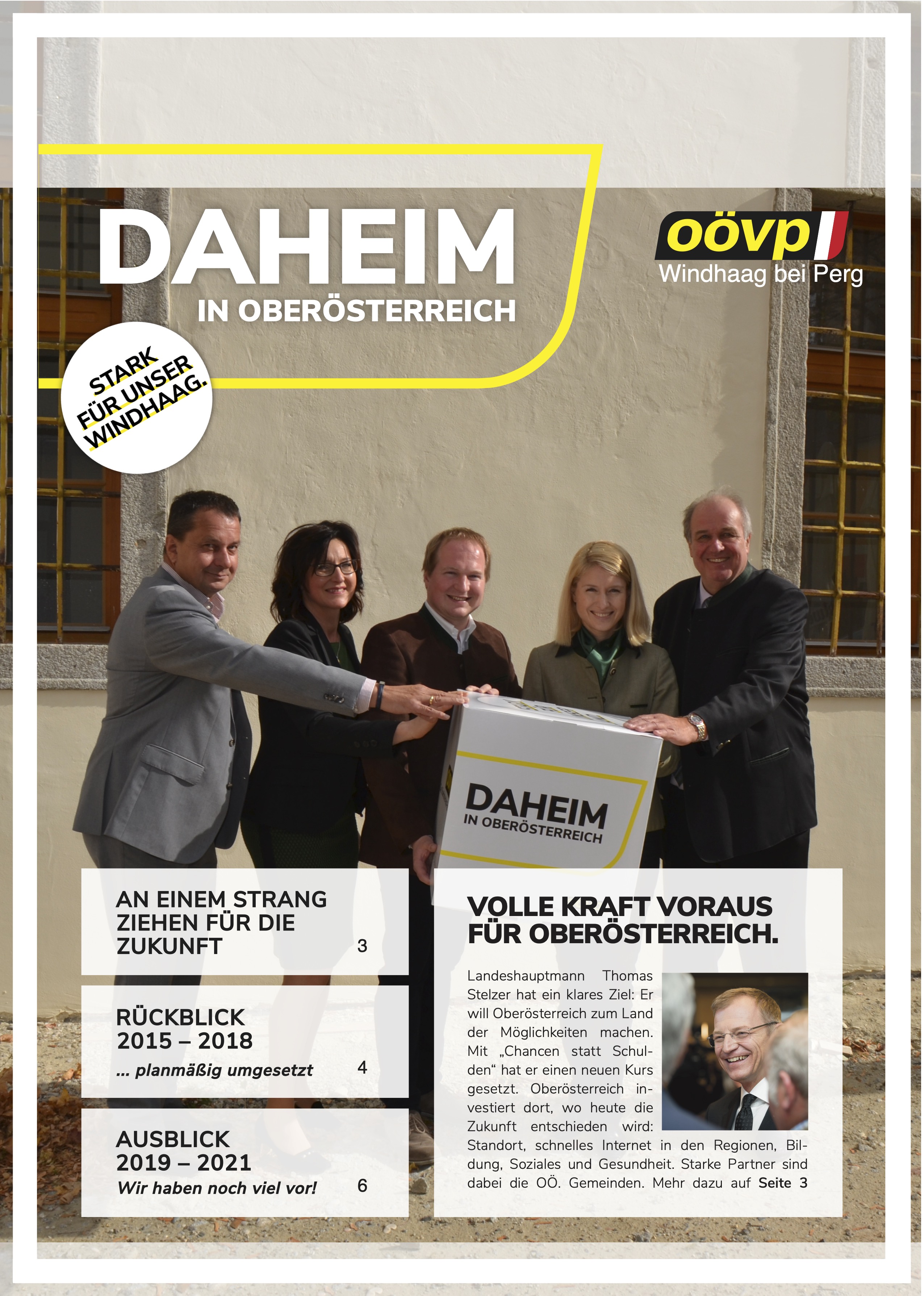 Halbzeitbilanz 2015-2021