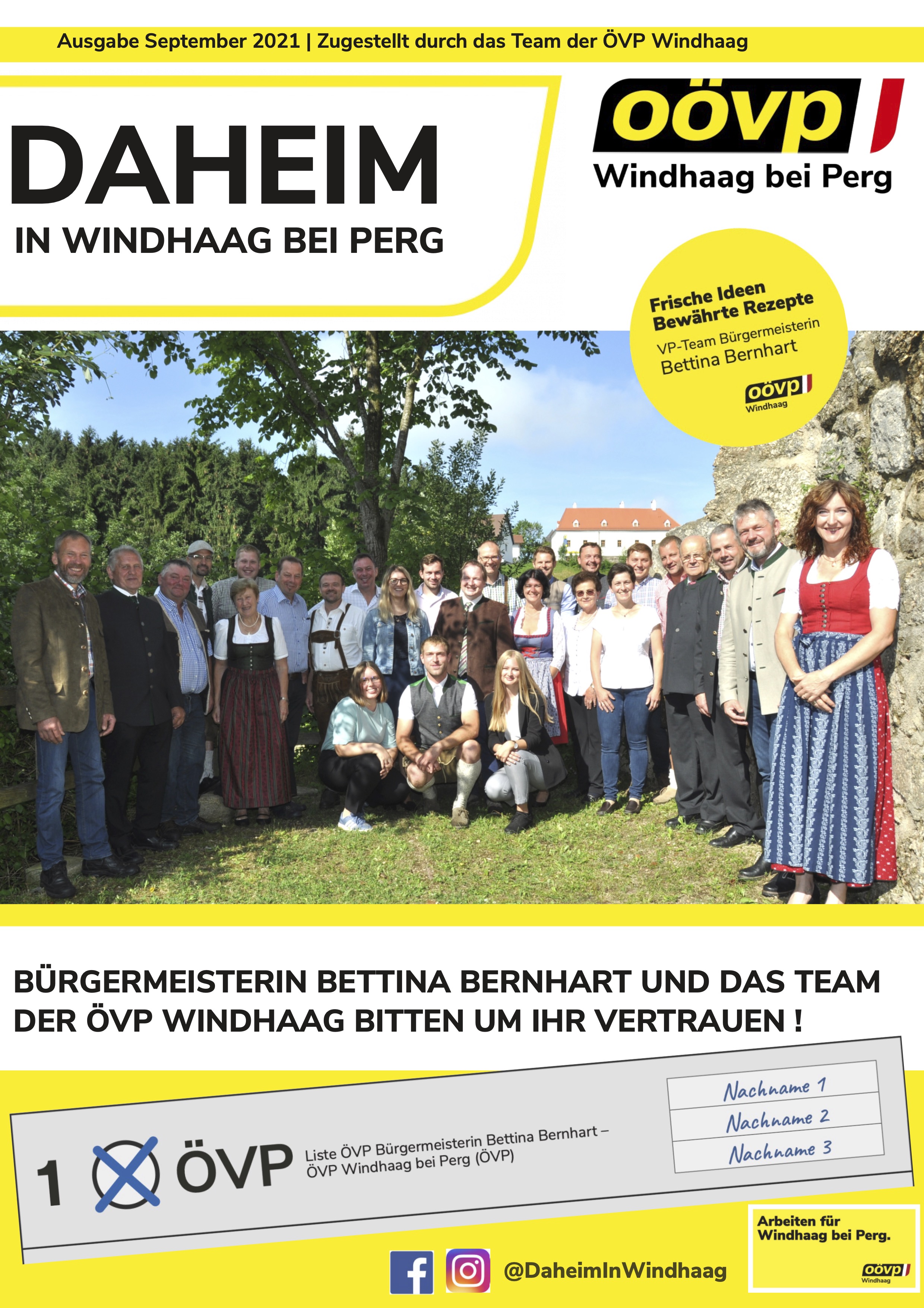Wahlzeitung 2021